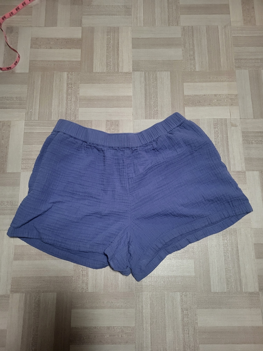 a.n.a High-Waist Relaxed Shorts in Deep Lavender